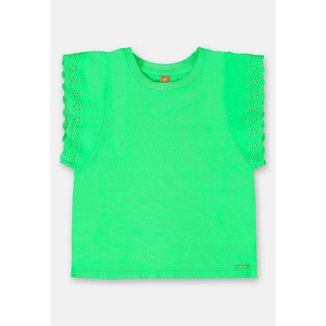 Blusa Manga Curta Básica Infantil Up Baby