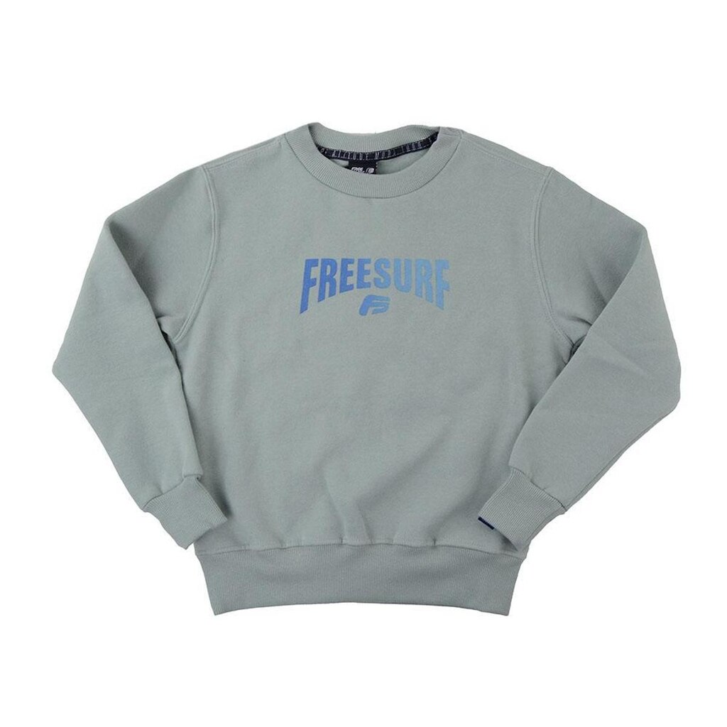 Blusa Moletom Infantil Freesurf Degradê Verde - 13100