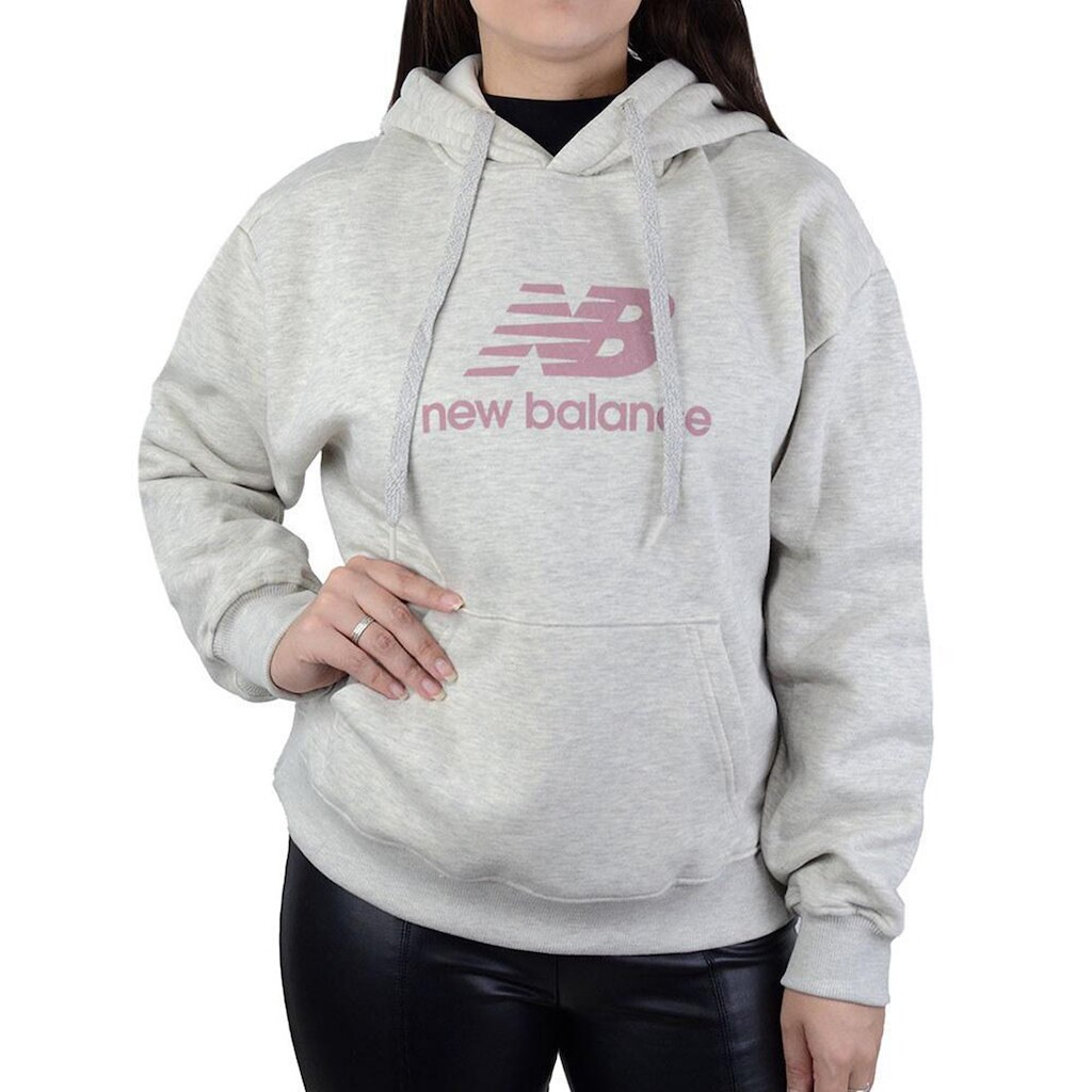 Blusa Moletom New Balance Essentials Com Capuz Feminina