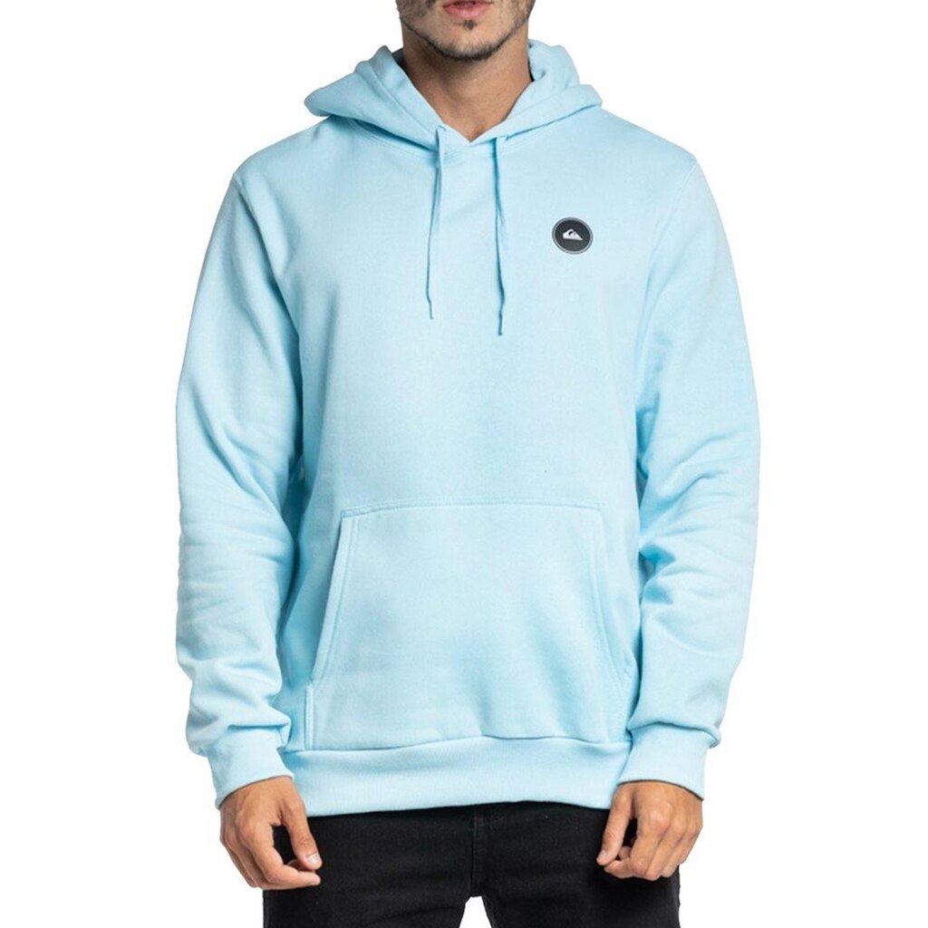 Blusa Moletom Quiksilver Transfer Round Com Capuz Masculina