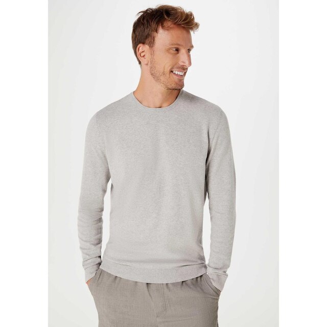 Blusão Básico Hering Em Tricô De Algodão Masculino