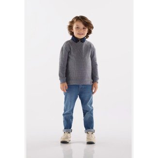 Blusão Infantil Masculino em Malha Aveludada Up Baby