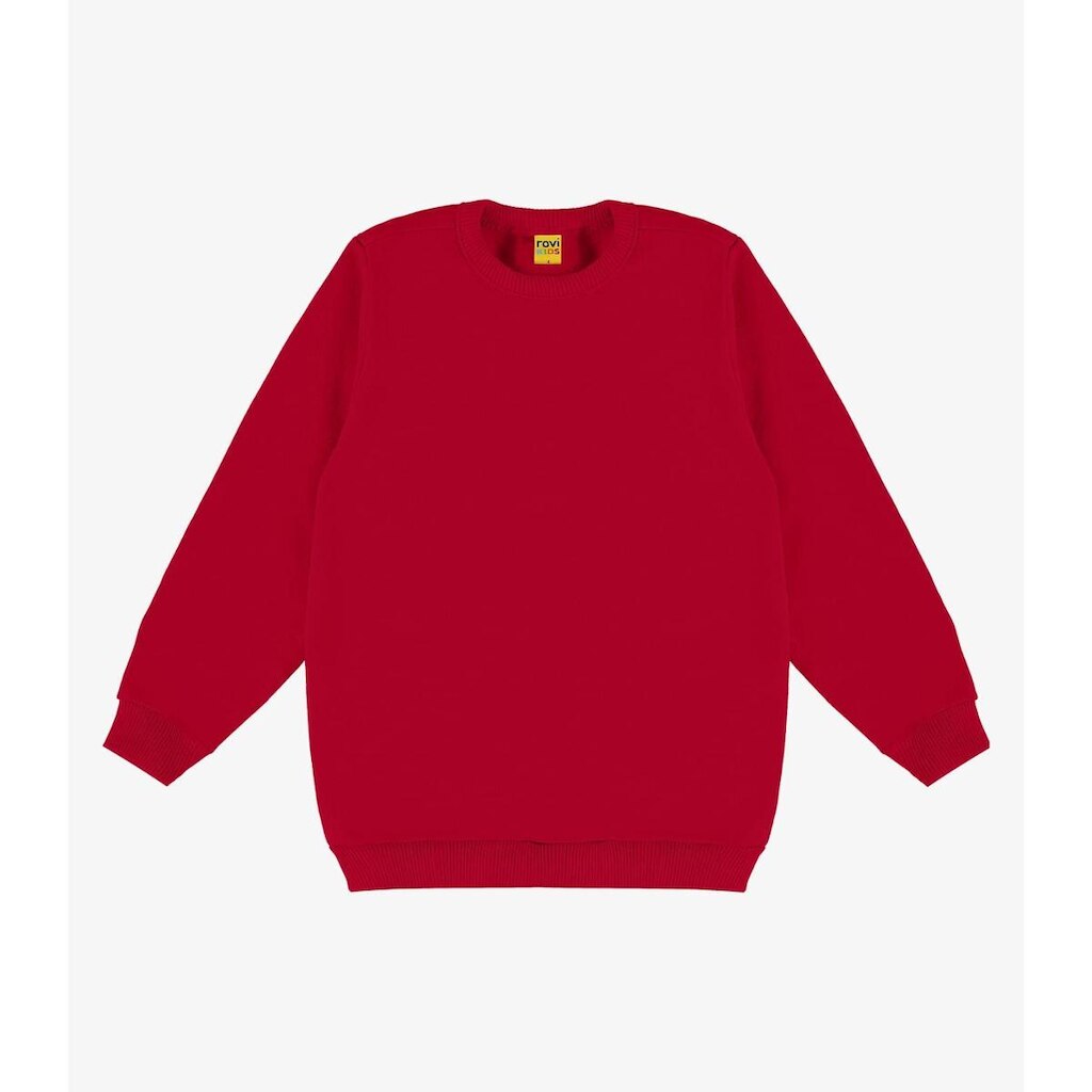 Blusão Infantil Moletom Básico Rovitex Kids Vermelho