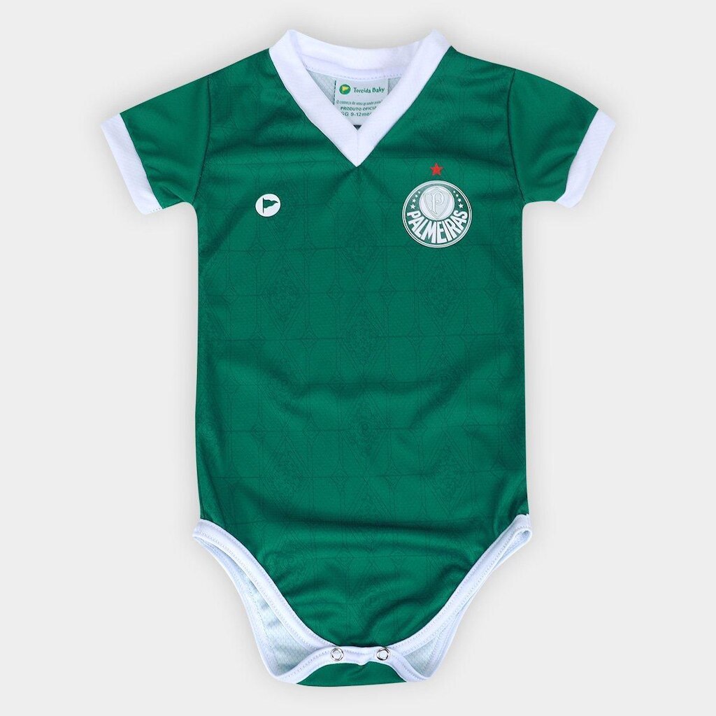 Body Infantil Palmeiras Premium
