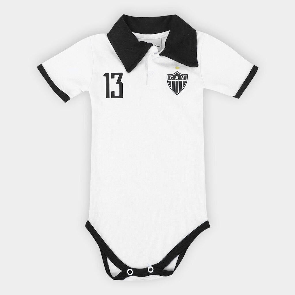 Body Polo Atlético Mineiro Infantil n° 13
