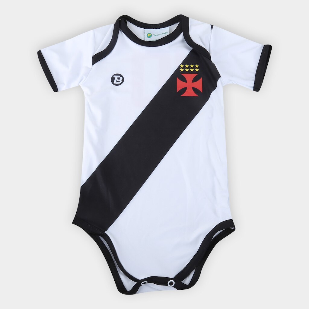 Body Vasco da Gama Infantil Torcida Baby Proteção UV