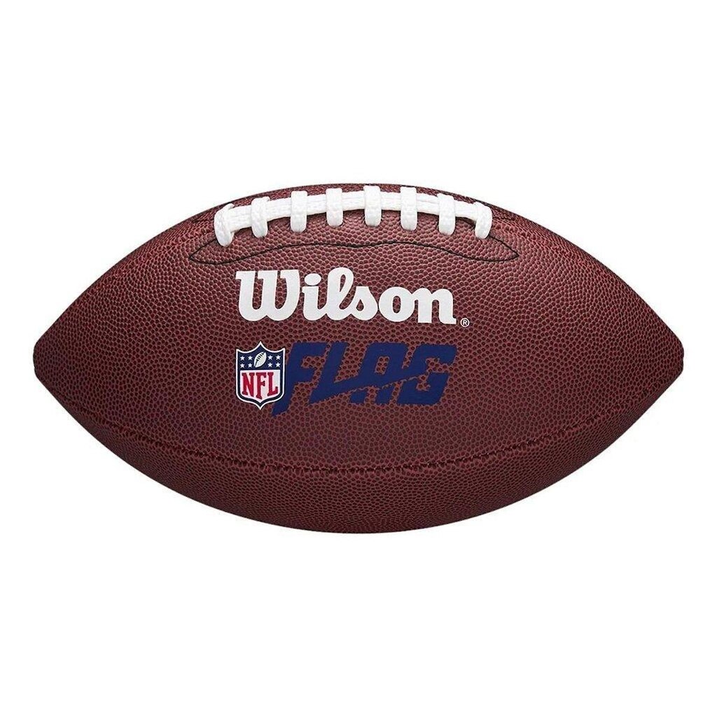 Bola de Futebol Americano Wilson Flag Youth Brown