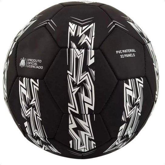 Bola de Futebol Campo Sportcom Corinthians Estádios Preto