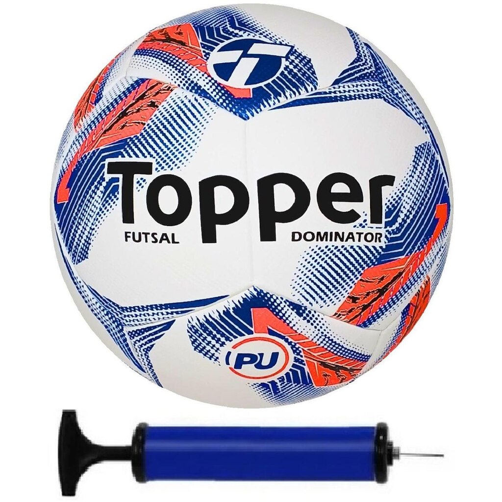 Bola Futsal Topper Dominator Bomba de Ar