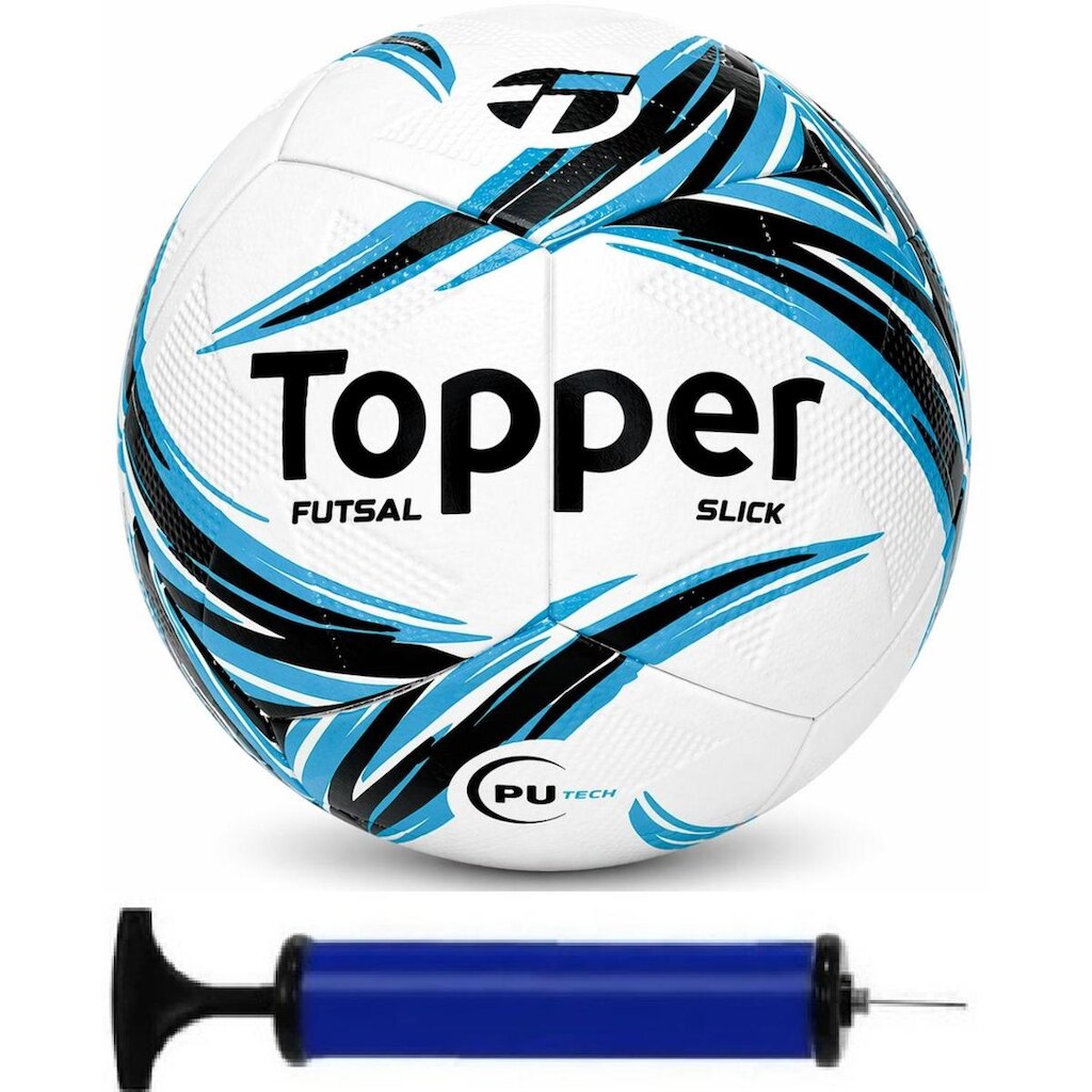 Bola Futsal Topper Slick + Bomba de Ar