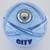 Bola Manchester City Estádios 24 Campo Azul - Azul