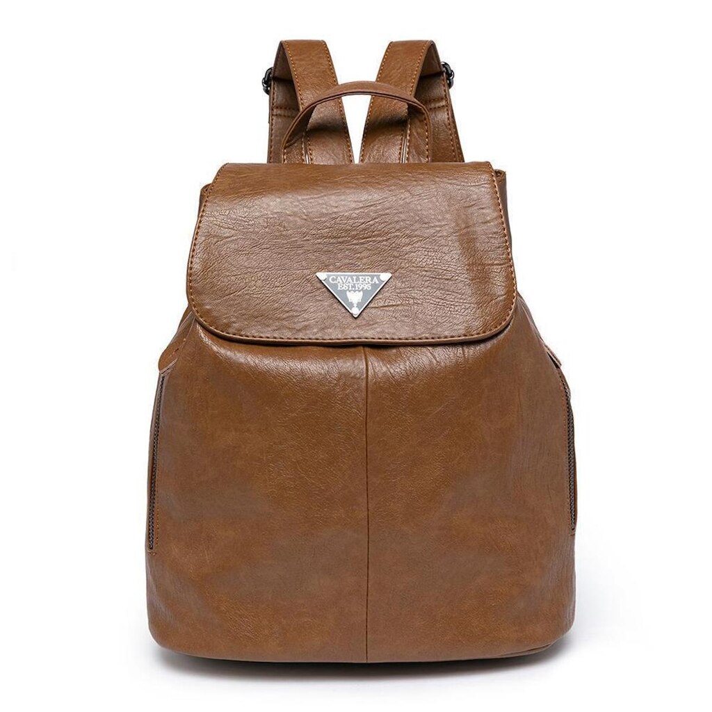 Bolsa Mochila  Cavalera Feminina Reforçada Dia a Dia Faculdade Passeio Viagem