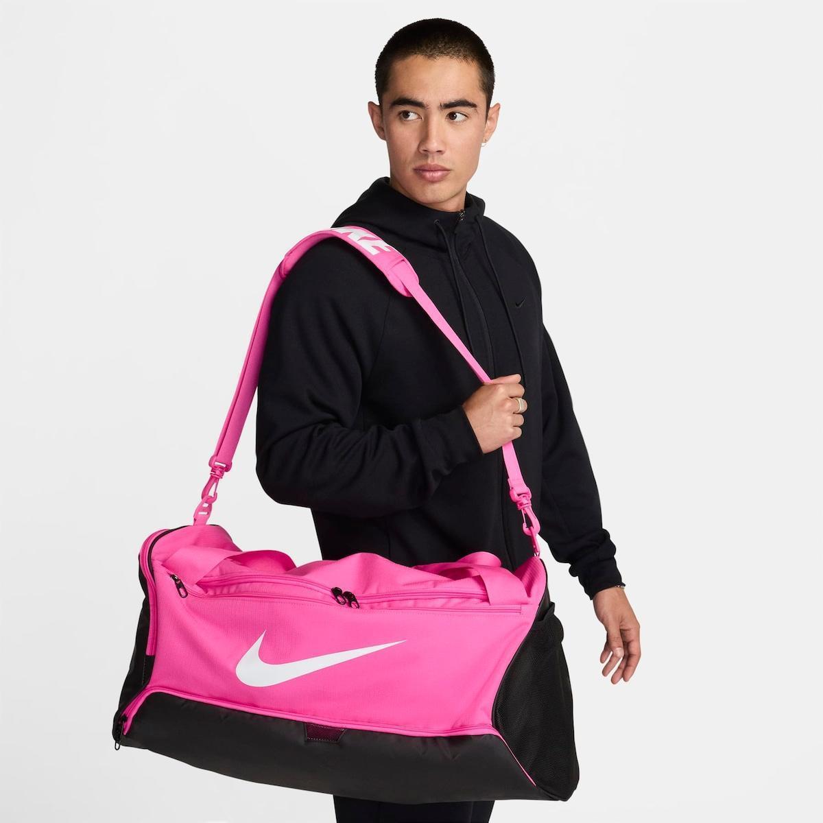 Bolsa Nike Brasilia - Rosa | Clube Netshoes