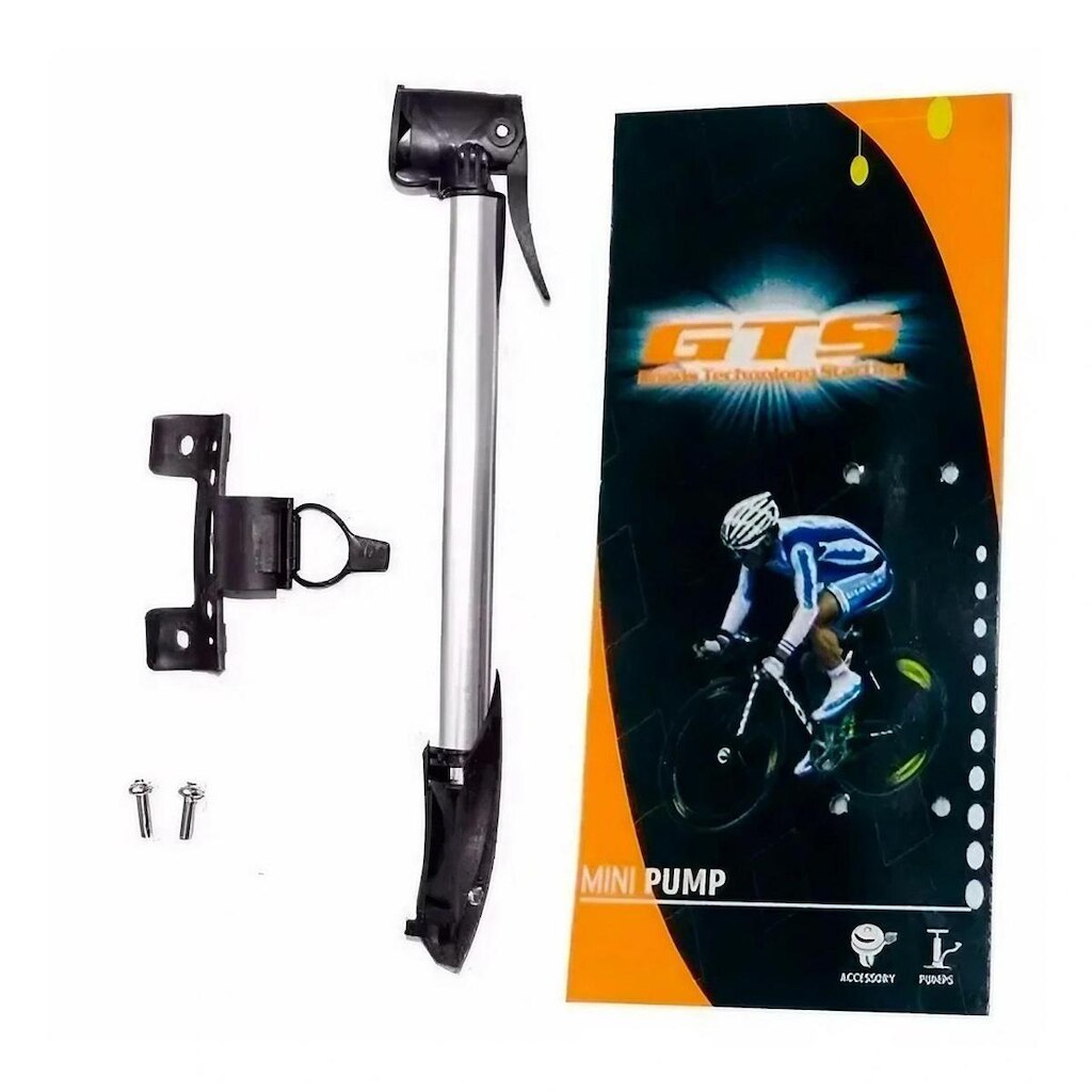 Bomba De Encher Pneu Bicicleta Aluminio Mini Pump Gts