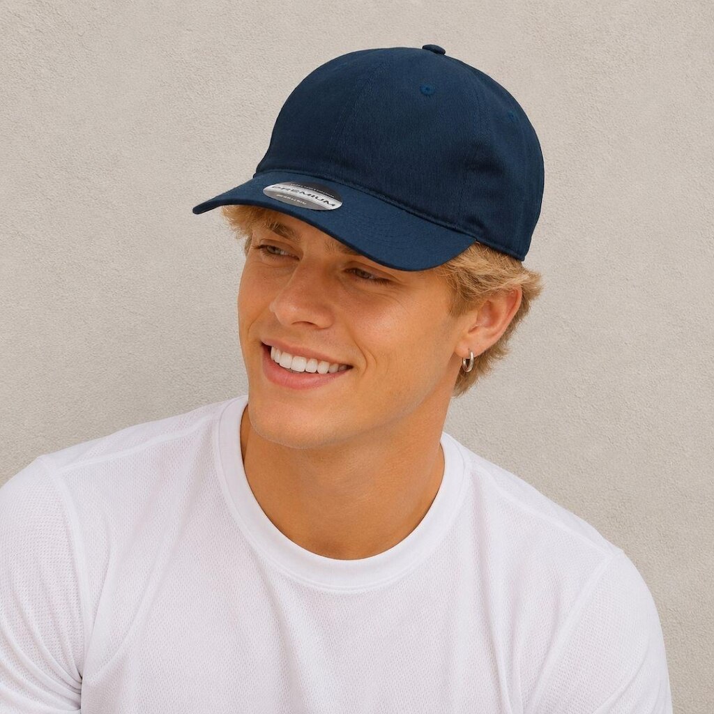 Boné Aba Curva Curvada Resina Premium Liso Masculino Dad Hat Strapback Ajustável Fitão