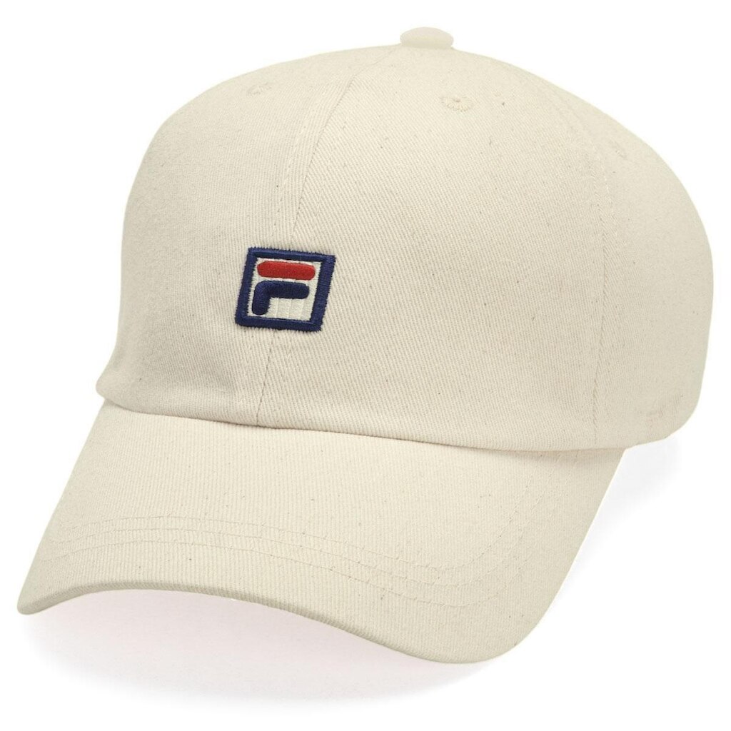 Boné Fila F-Box Aba Curva Strapback Bege