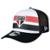 BONE NEW ERA 9FORTY A-FRAME TRUCKER SAO PAULO FUTEBOL - Branco+Preto