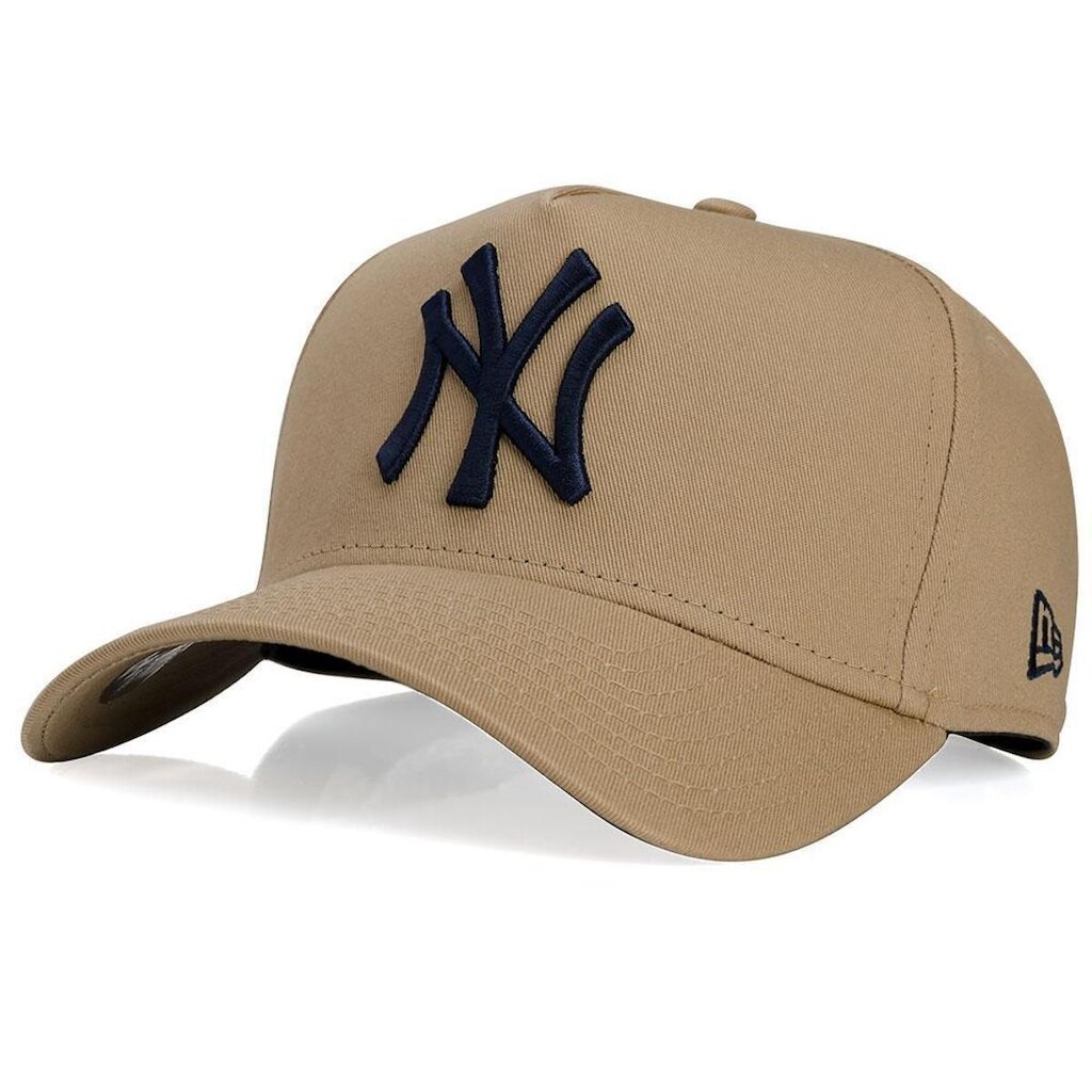Boné New Era 9Forty New York Aba Curva Bege