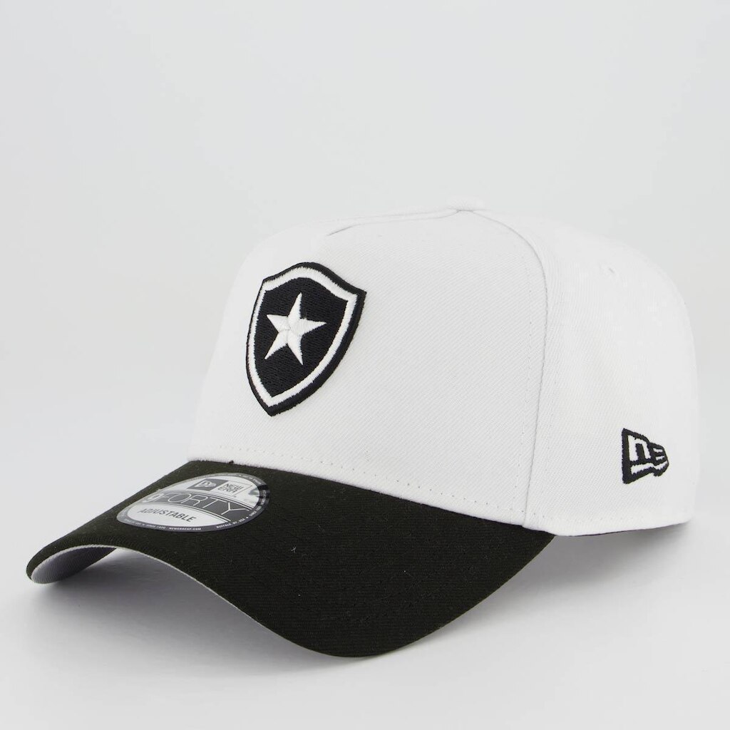 Boné New Era Botafogo 940 I Branco e Preto