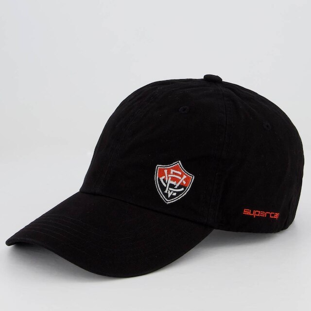 Boné Vitória 6 Gomos Preto