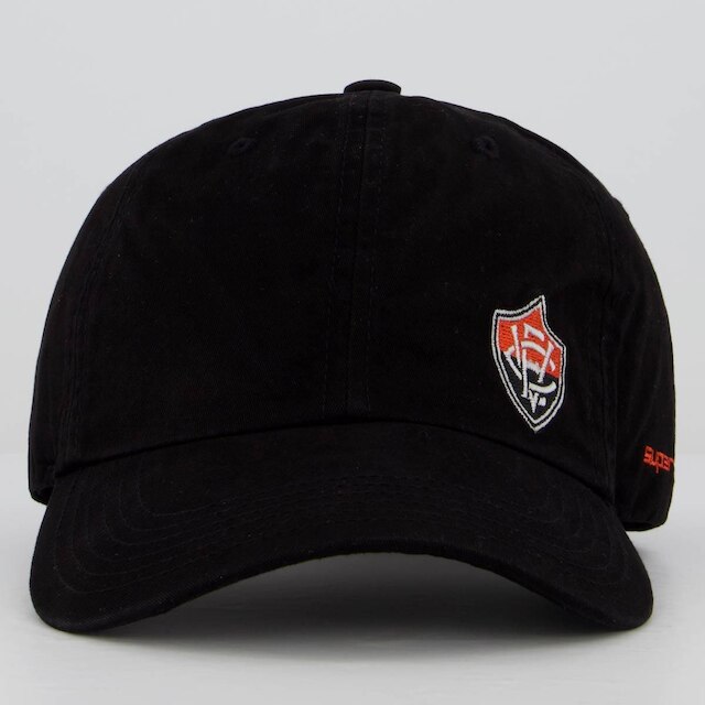 Boné Vitória 6 Gomos Preto