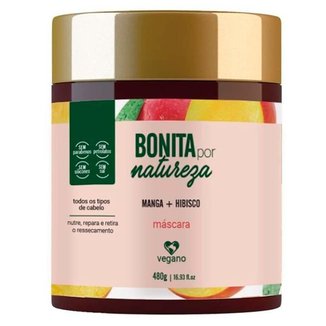 Bonita por Natureza Manga e Hibisco Máscara 480g