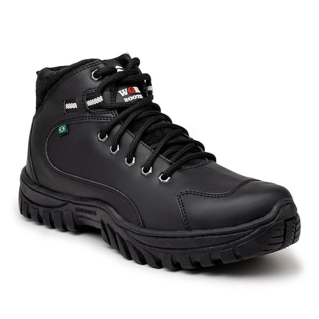 Bota Coturno Adventure Masculino Cano Baixo Tratorada