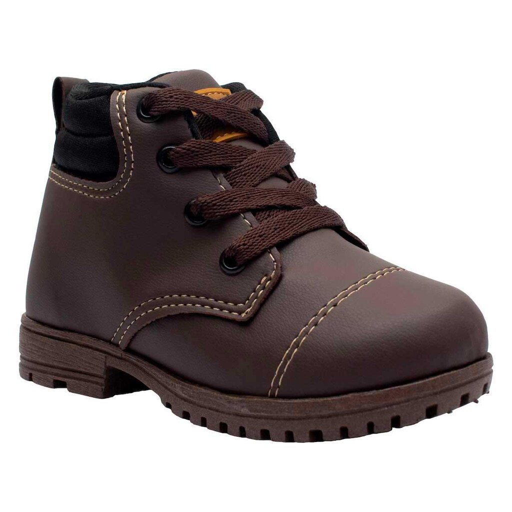 Bota Coturno Infantil Masculino Menino Botinha Leve 09.02J