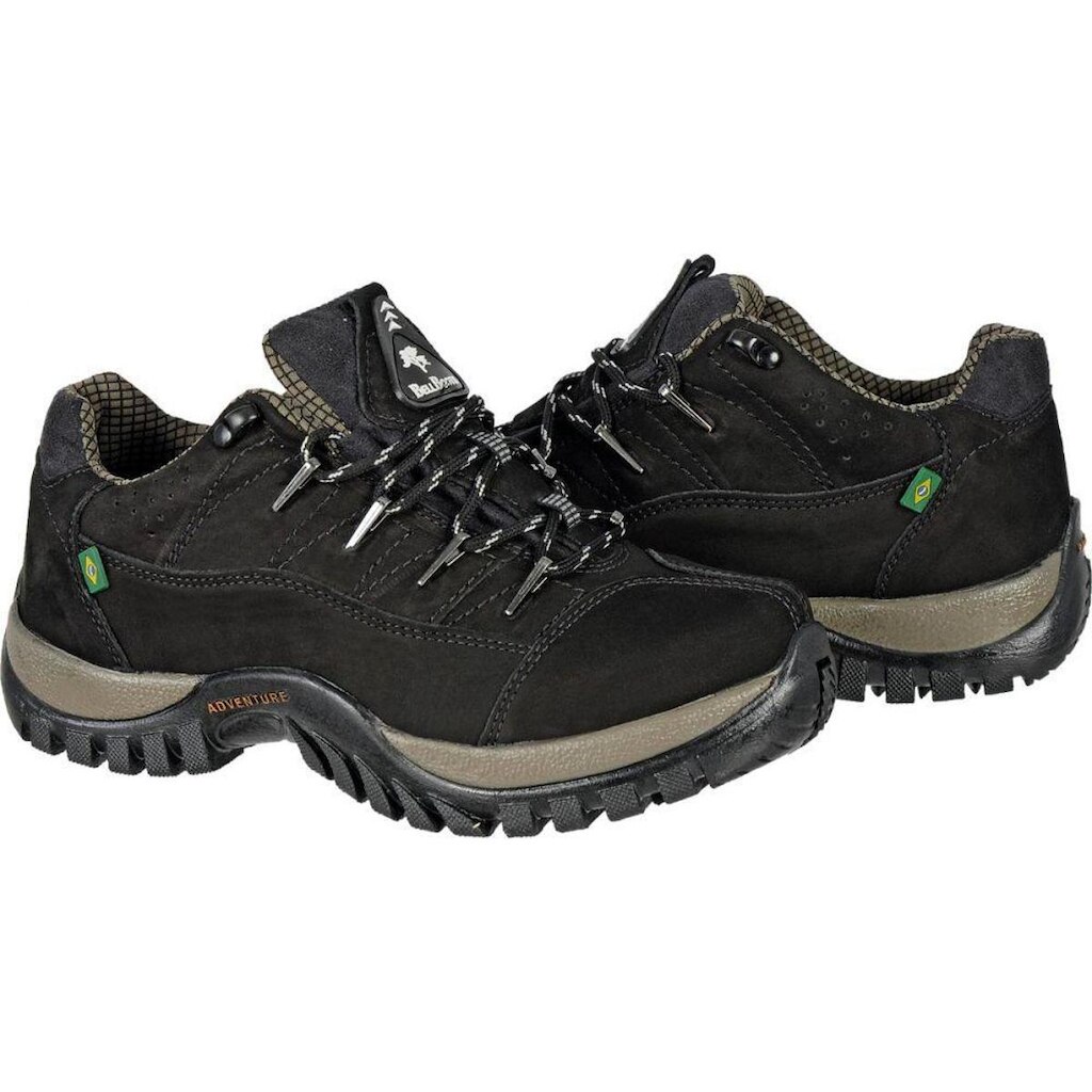 Bota Couro Adventure Bell Boots Cano Baixo Urbana Trilhas Masculina