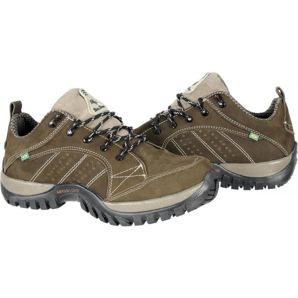 Bota Couro Bell Boots Adventure Cano Baixo Masculina