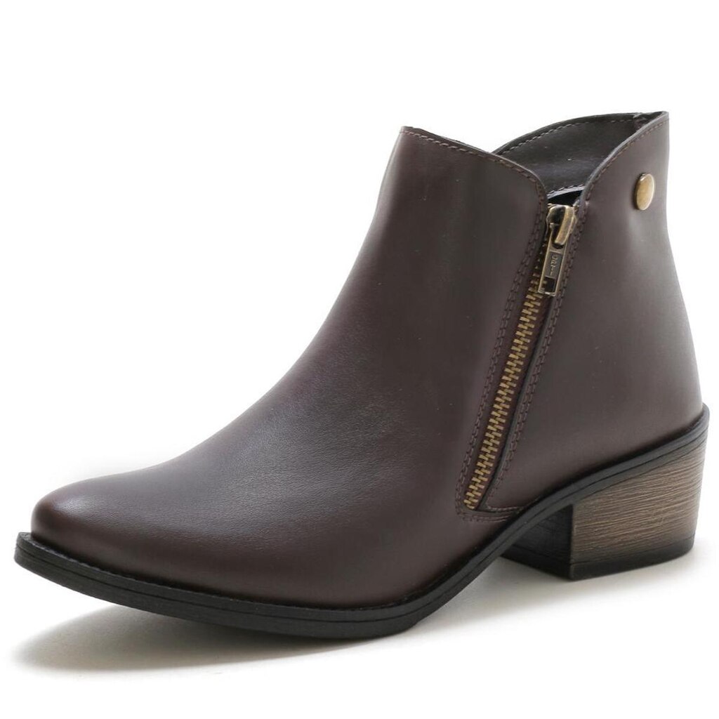 Bota Feminina Pórtice Ziper Ludice