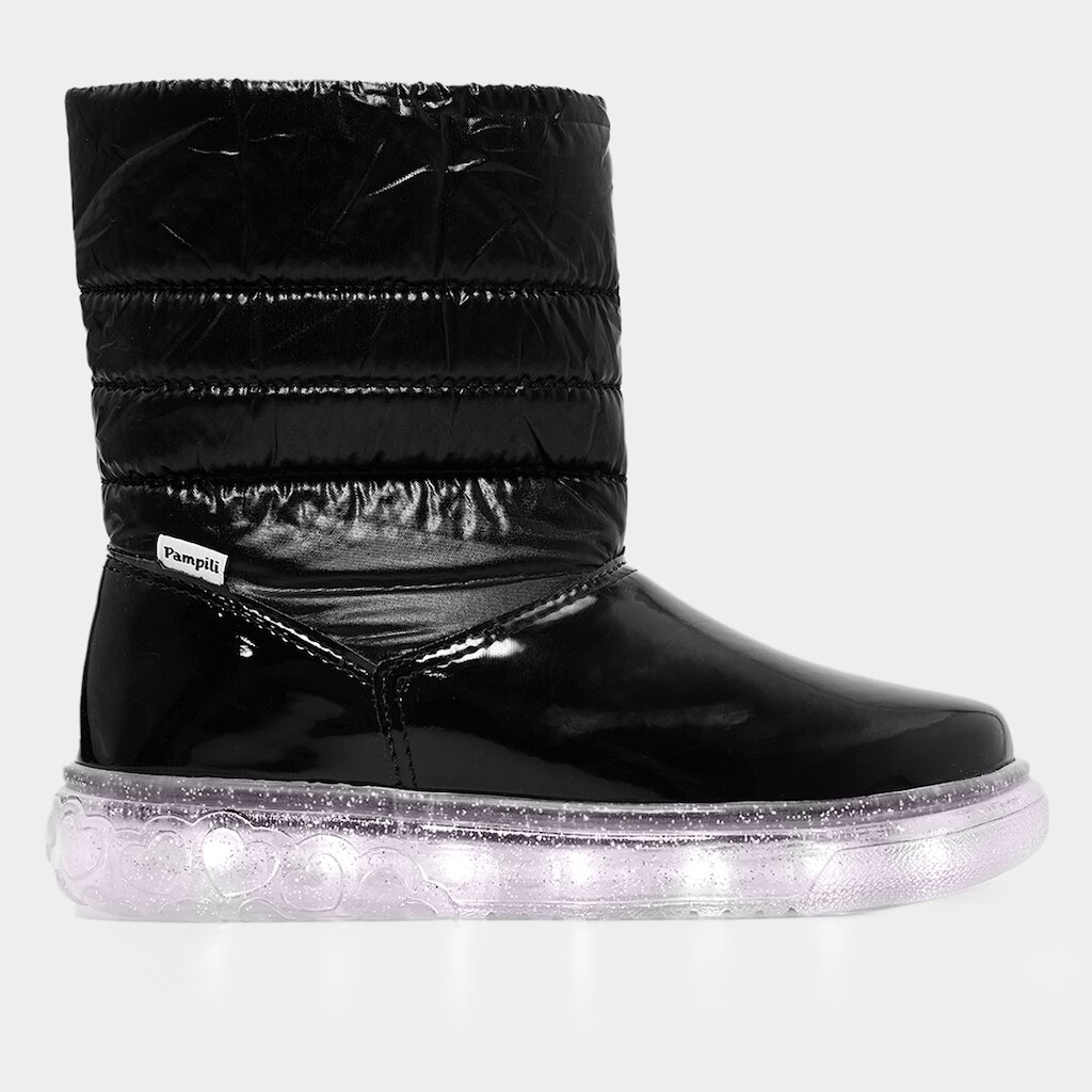 Bota Infantil Pampili + Led Menina