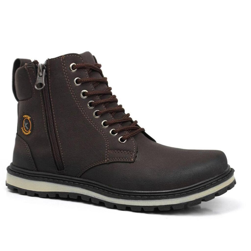Bota Masculina Adventure Coturno Cano Médio Conforto