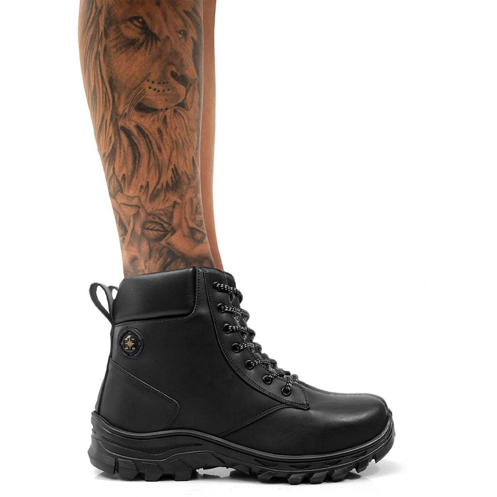 Bota Masculina Adventure Resistente Trilha Tracking Confortavel Antiderrapante Leve