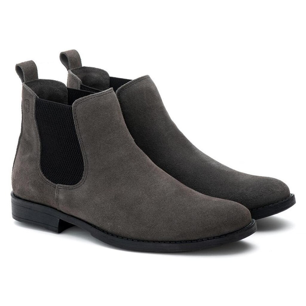 Bota Masculina Chelsea Tratorada Elástico Moderna Conforto
