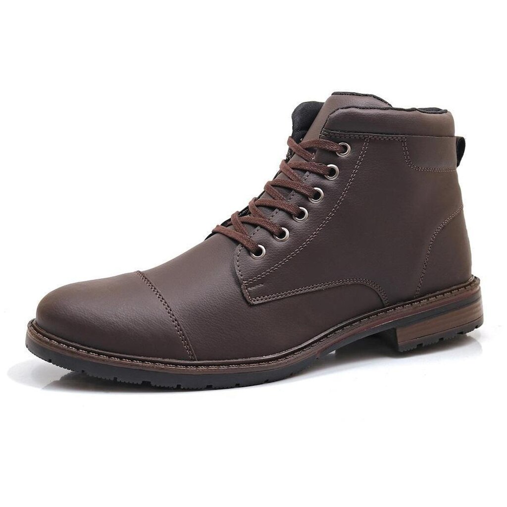 Bota Masculina Pórtice Com Ziper State Com Carteira
