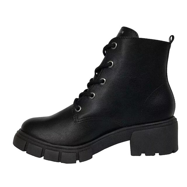 Bota Ramarim Feminina Coturno Tratorado Confortável Casual