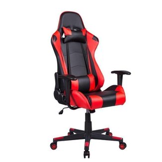 Cadeira Gamer Pelegrin em Couro PU Reclinável PEL-3012 Preta e Verde
