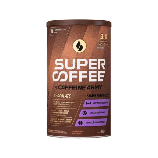 Café Pré-treino SuperCoffee 3.0 380g - Caffeine Army Menor preço em Café Pré-treino SuperCoffee 3.0 380g - Caffeine Army