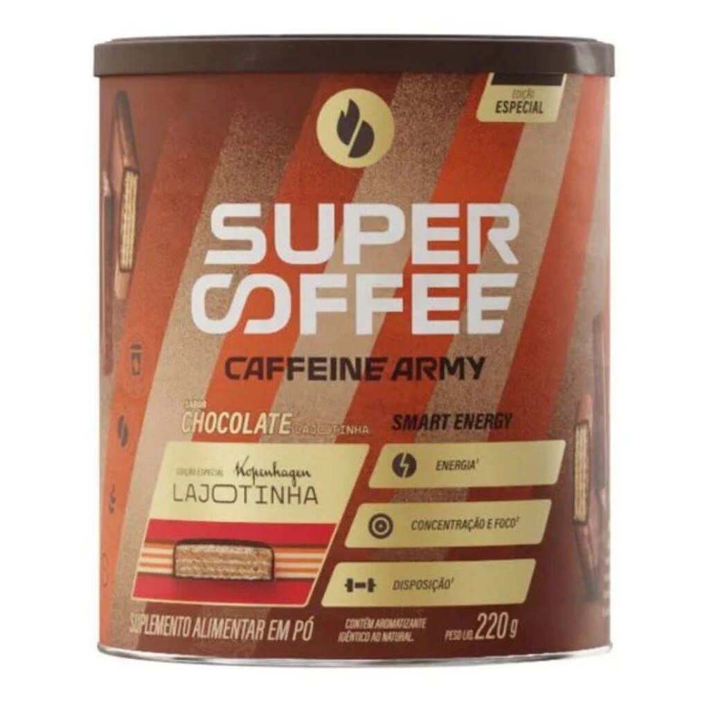 Cafe Soluvel SuperCoffee Lajotinha 220g - Caffeine Army