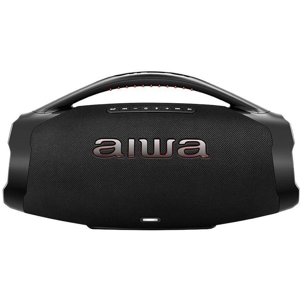 Caixa de Som Aiwa Boombox Plus AWS-BBS-01-B Bluetooth Amplificada 200W USB