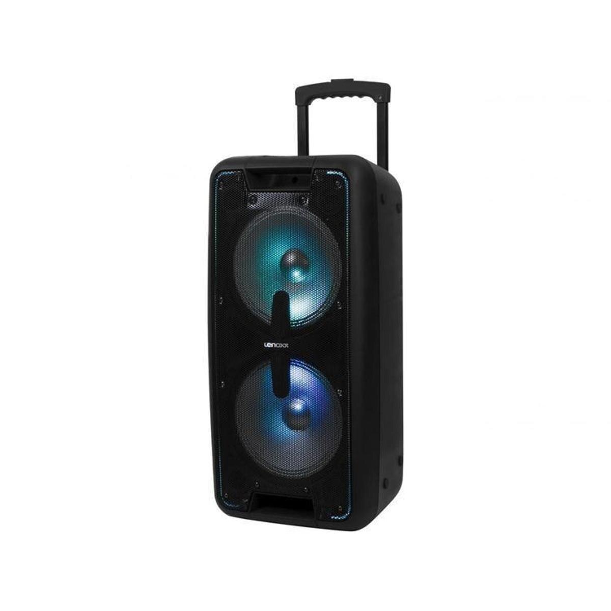 Caixa de Som Bluetooth Lenoxx CA 360 Ativa - Amplificada 600W USB