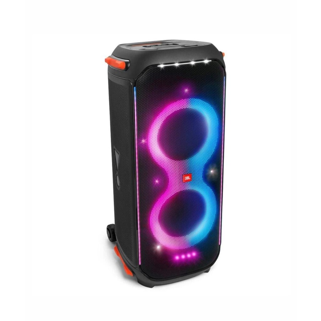 Caixa De Som Portátil Bluetooth JBL Partybox 710 Resistente A Água Led 800W RMS