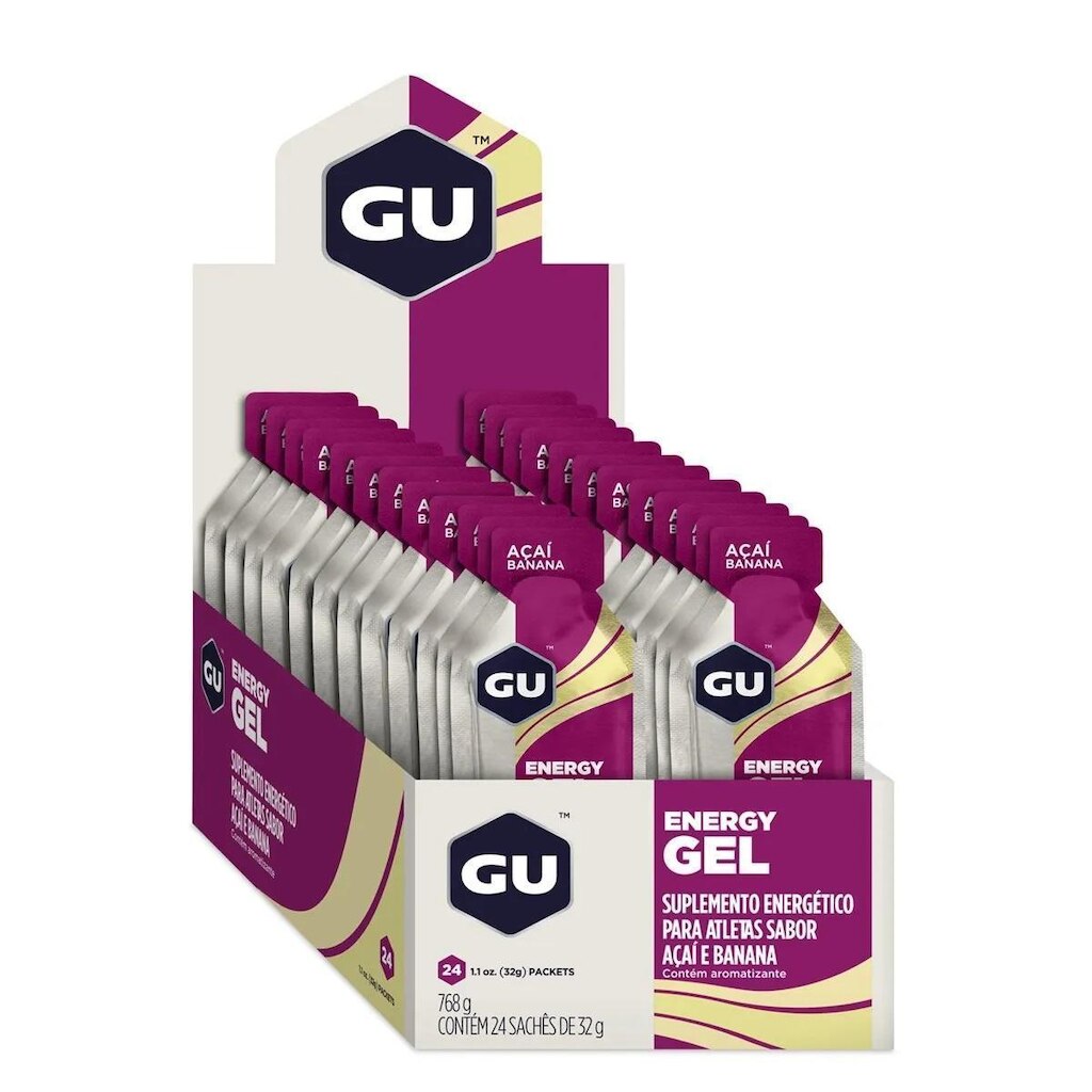 Caixa Gu Energy Gel Sache  24 Unidades