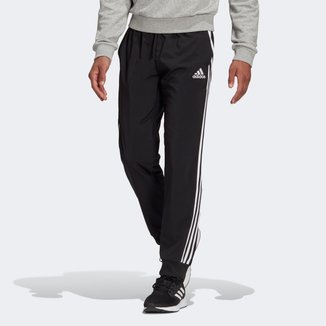 Calça Adidas 3 Listras Barra Masculina