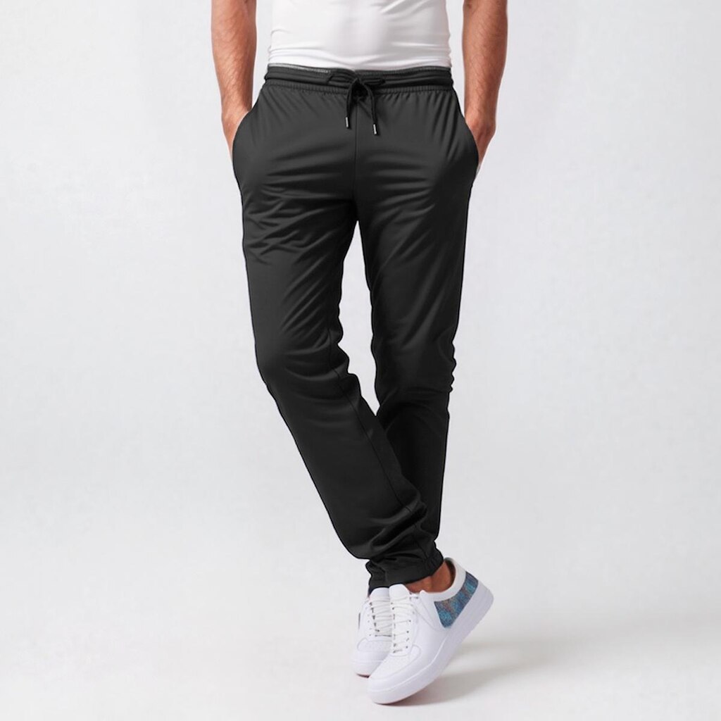Calça Helanca Flanelada Slim Fit Premium Resistente Esporte