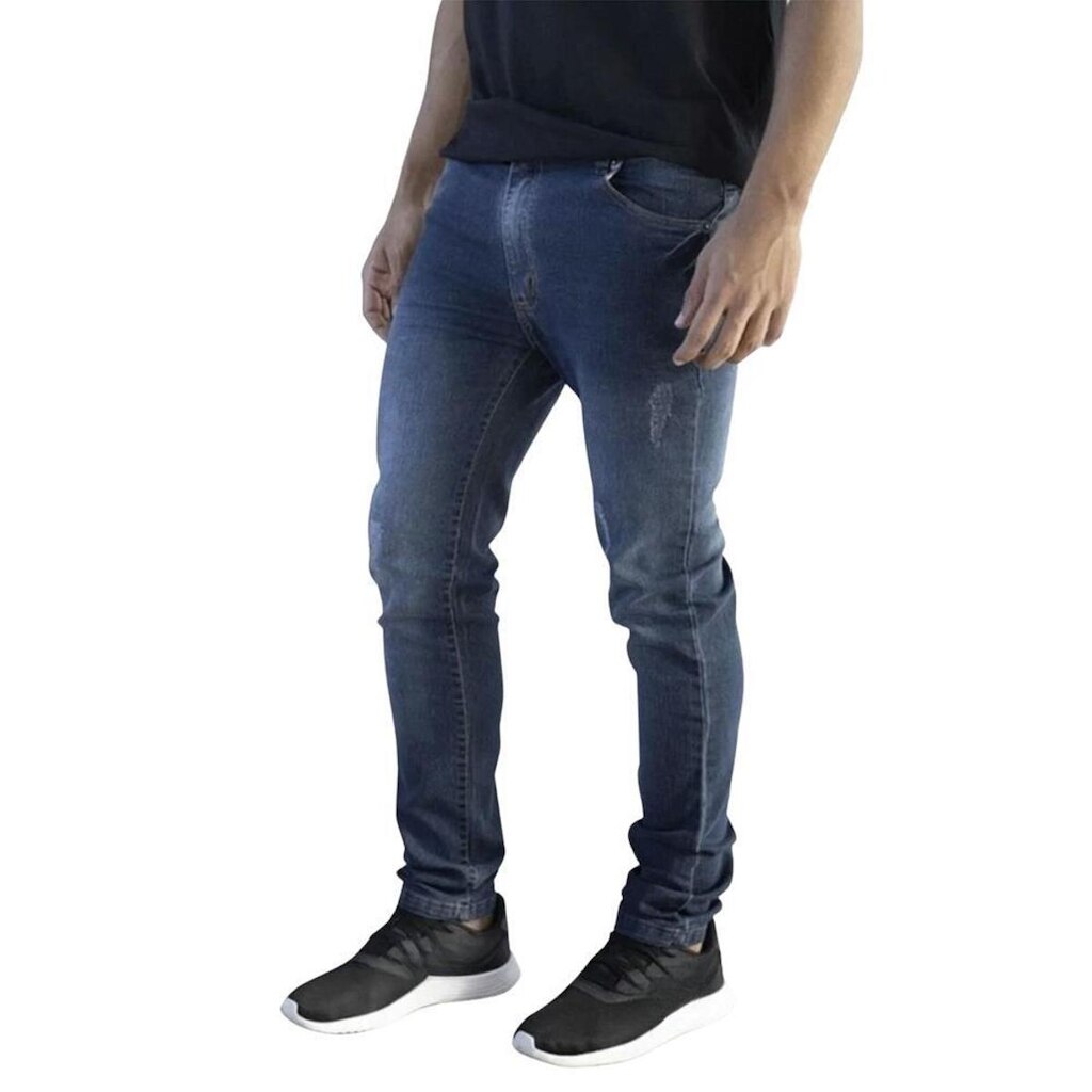 Calça Jeans Masculina Reta Escuro Premium Versatti Equador