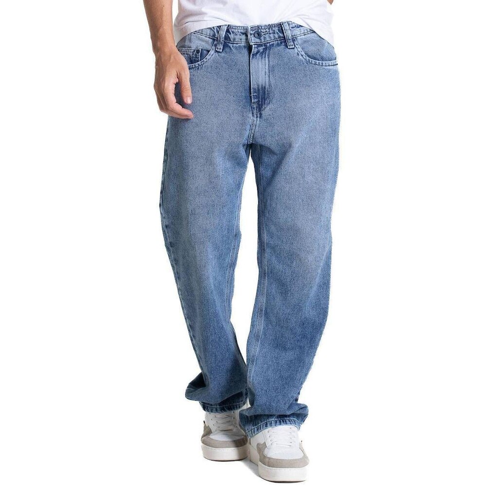 Calça Jeans Sawary Baggy - 282269 - Azul médio 46