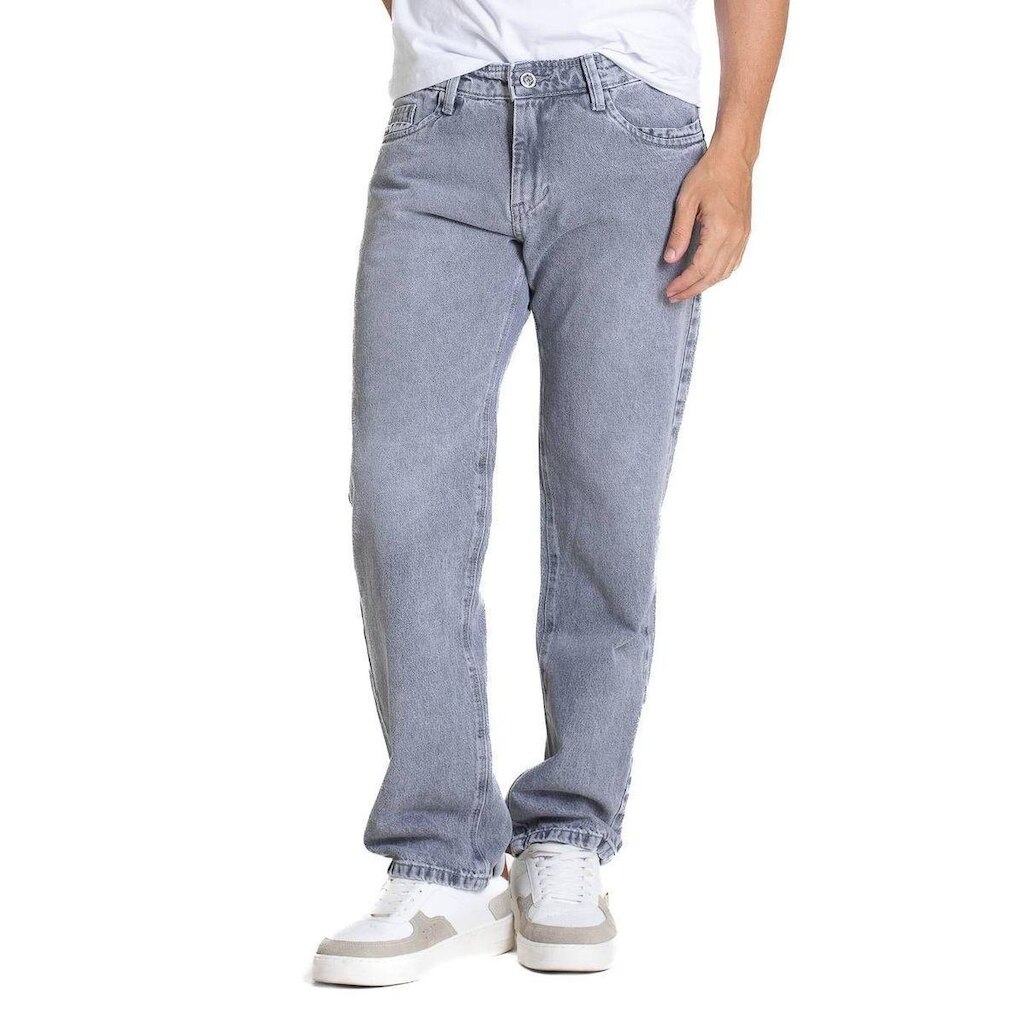 Calça Jeans Sawary Reta - 282471 - cinza 46