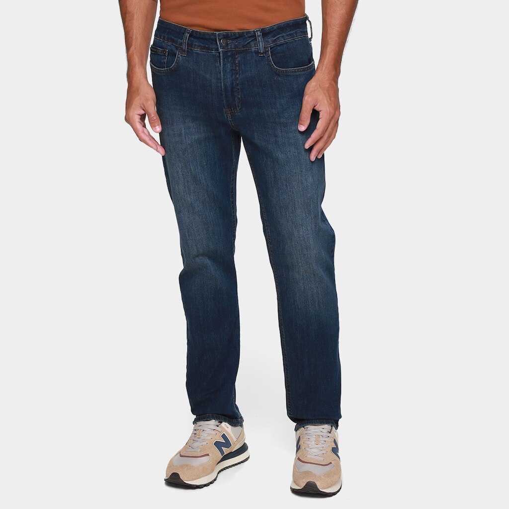 Calça Jeans Slim Calvin Klein 5 Pockets Masculina